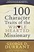 100 Character Traits of Wholehearted Missionary