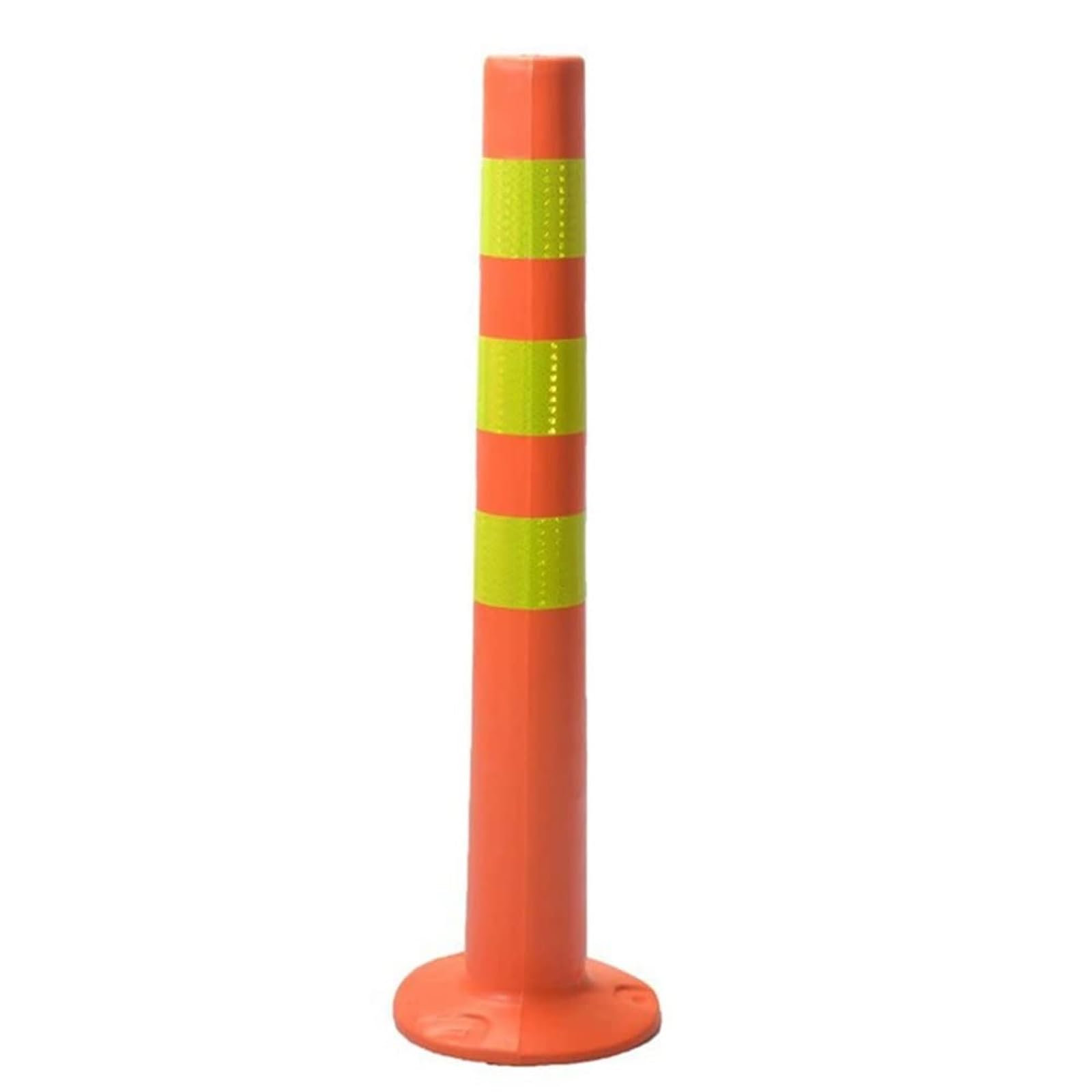 Słupki ogrodzeniowe z paskami odblaskowymi do ostrzegania o ruchu drogowym na podjeździe(1pcs)