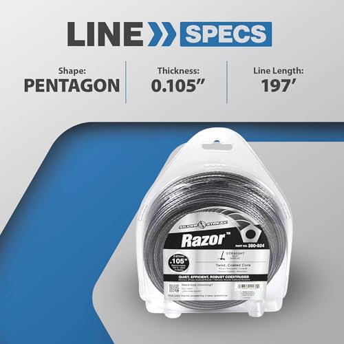 Stens 380-924 Silver Streak Razor Trimmer Line.105 1 lb. Donut, ea, 1 by Stens - Used condition - Image 2