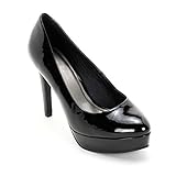  OBSEL: by Scarpe&Scarpe - Zapatos de salón de Charol - 37,0, Nero