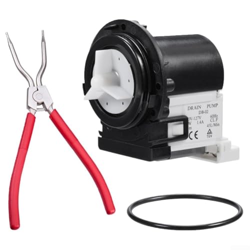 Floweringbeter Motore per pompa di scarico compatibile con lavatrici LG e Kenmore, include strumento di espansione a molla in acciaio al carbonio, supporta un efficiente pompaggio dell'acqua