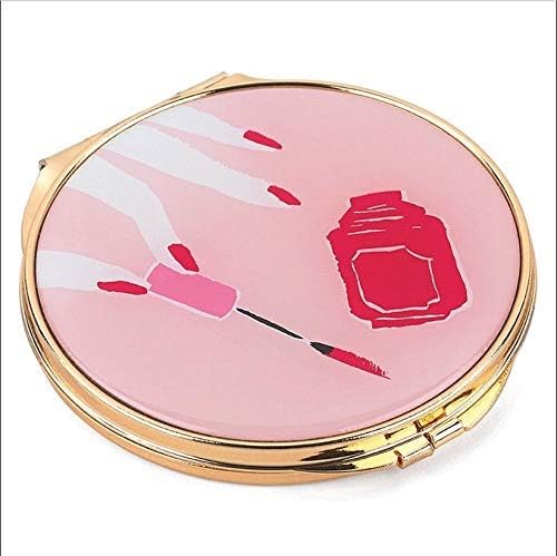 lenoxKate Spade New York 2.75" BOUDOIR CHIC Compact hand bag Mirror snap close 24 k gold plated Make up Cosmetic Accessory new in box by Lenox Great gift