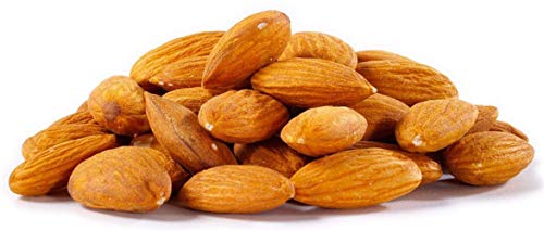 Dry Roasted California Almonds with Healthy Himalayan Salt (4 Lbs.) - Vegan & Keto Friendly - Roasted to Perfection - Super Crunchy - Farm Fresh Nuts Brand