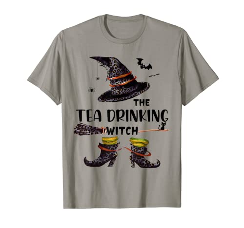 mb I'm The Tea Beinking Witch Funny Halloween Family Matchin Camiseta