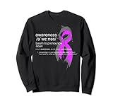Domestic Violence Awareness Shirt Survivor Geschenk Design Sweatshirt