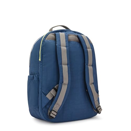 Image of Kipling Women's Seoul Extra Large 17 inch Laptop Backpack, Durable, Roomy with Padded Shoulder Straps, Built-In Protective Sleeve