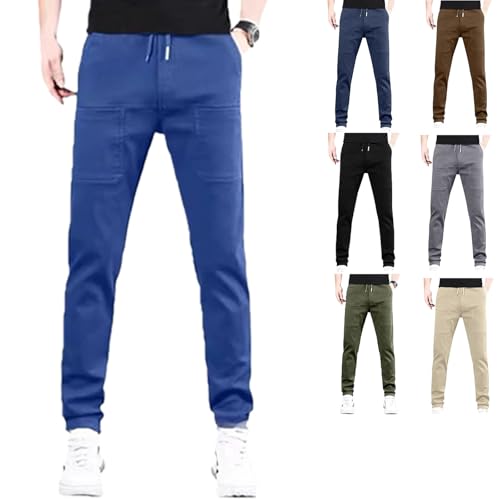 Multipants-High Stretch Multi-Pocket Durable Cargo Pants, Men Comfy Cargo Pants Stretch, Waterproof Casual Straight Pant