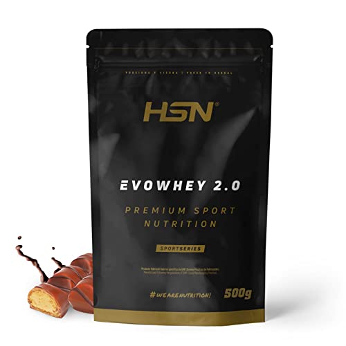 Concentrado de Proteína de Suero de HSN Evowhey Protein 2.0 | Sabor Bombón de Chocolate y...