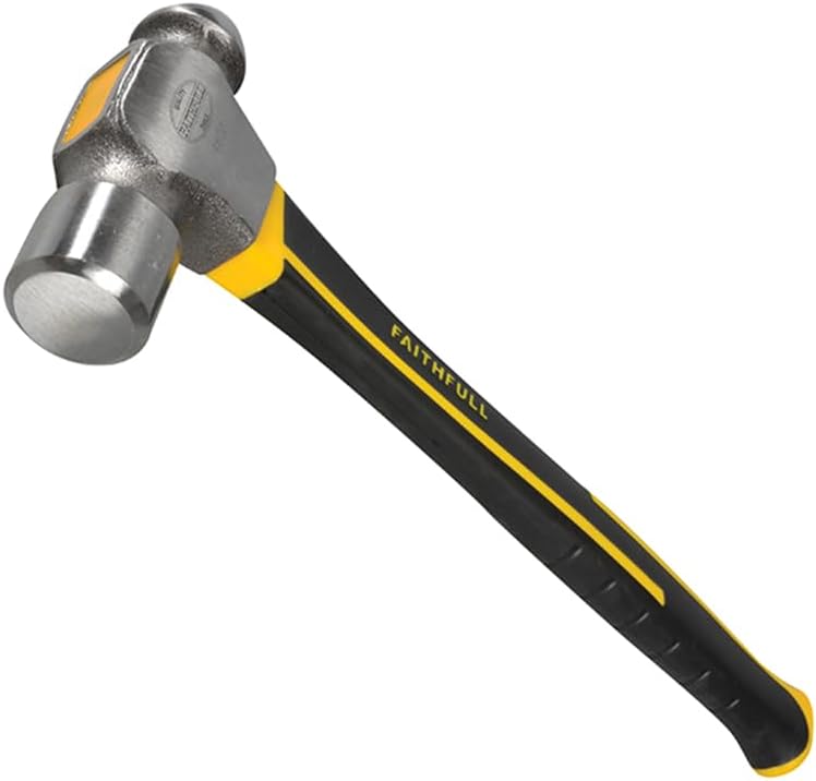 Faithfull BPH48FG Ball Pein Hammer FibreGlass Shaft 48Oz