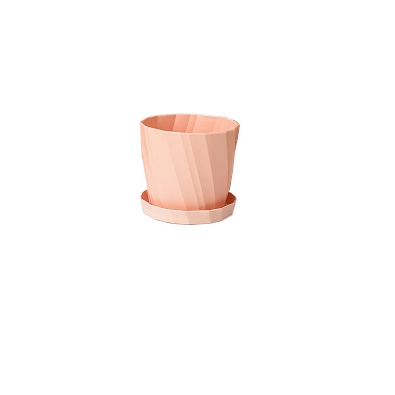 WLIHDB 1Pcs Breathable Simple Succulent And Green Radish Flower Pot For Home Balcony for Seeds Seedling(Pink,S 13.8cm)