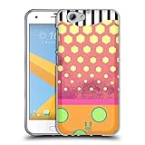 Head Hülle Designs Fasnachts Fest Muster Blockierende Mode Soft Gel Handyhülle Hülle kompatibel mit HTC One A9s