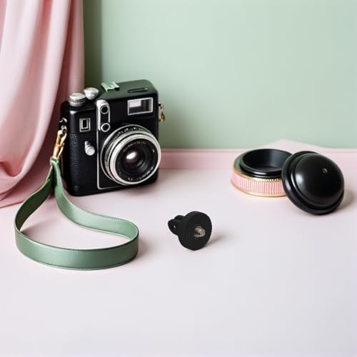Adaptador de trípode para cámara con placa de montaje y soporte de trípode para fotografía 7