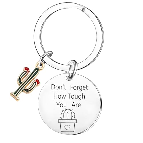 Tihnvk Kaktus-Geschenke für Frauen, Kaktus-Schlüsselanhänger, inspirierendes Geschenk für Freunde, Kaktus-Dekoration, Ermutigung, Schlüsselanhänger, Kaktus-Liebhaber, Geschenke Tihnvk Kaktus-Geschenke für Frauen, Kaktus-Schlüsselanhänger, inspirierendes Geschenk für Freunde, Kaktus-Dekoration, Ermutigung, Schlüsselanhänger, Kaktus-Liebhaber, Geschenke