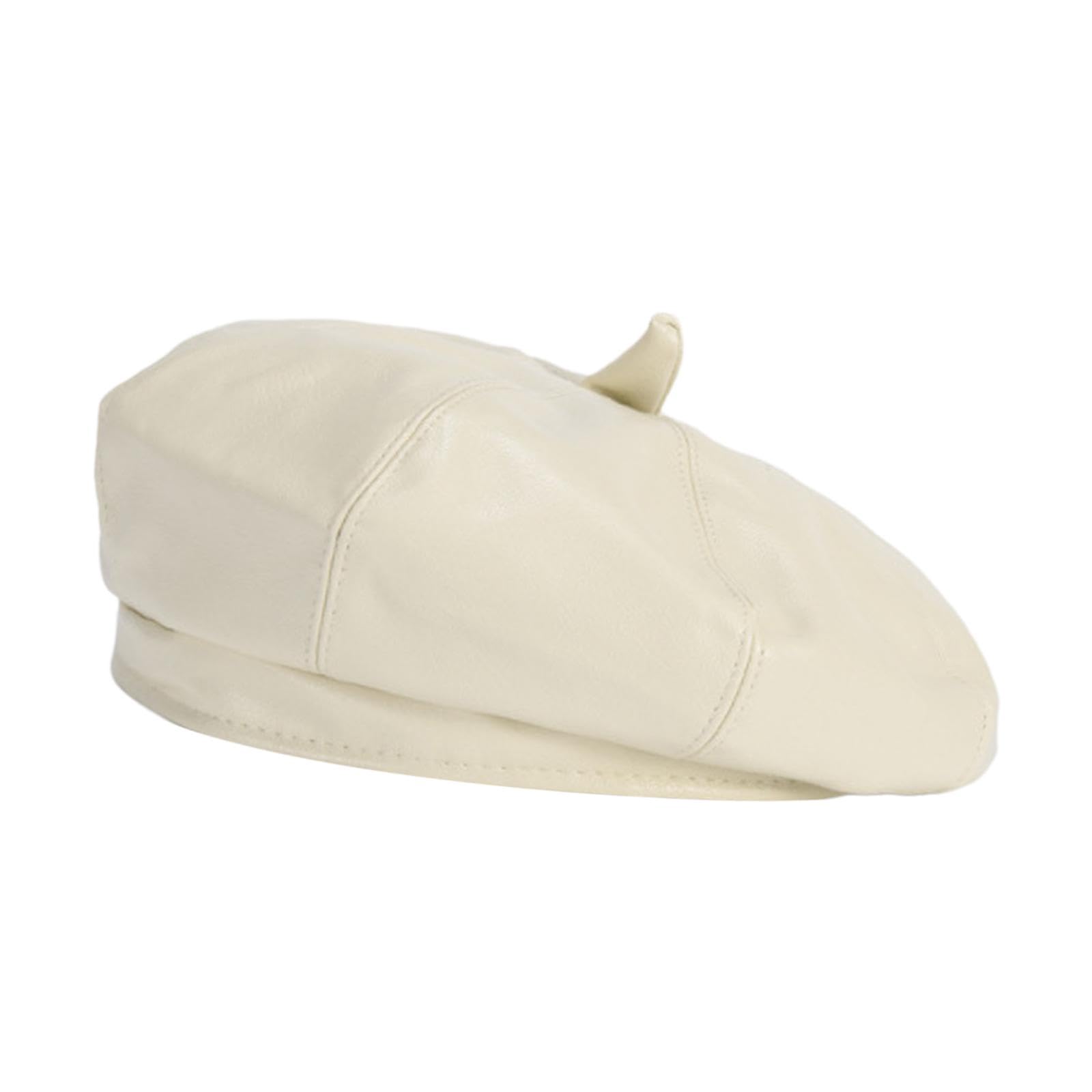 Women Beret Hat Vintage Elegant with Adjustbale Sweatband Fashion Beanie Cap Apricot| Hats| Womens Accessories |Clothing Shoes &-image-18