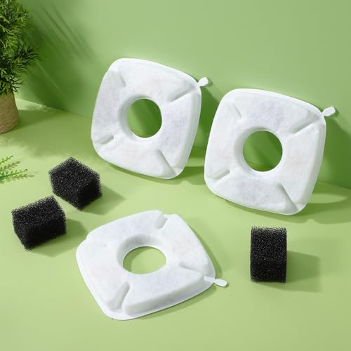 Filtros para fuente de agua para mascotas SEWACC 12 sets miniatura 5