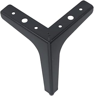 FOMIYES 1 PC Feet Supporting Legs Hairpin Table Legs Adjustable Desk Legs Metal Furniture Legs Metal Cabinet Leg Replacement Furniture Feet Metal Sofa Leg Bed Leg Furniture Support Feet