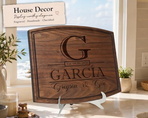 Tabla de Cortar Personalizada, Madera, 30x30 cm miniatura 6