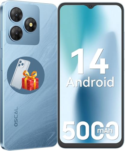 OSCAL Mobile Phones, Flat 2C Android 14 Phone (2025 Second