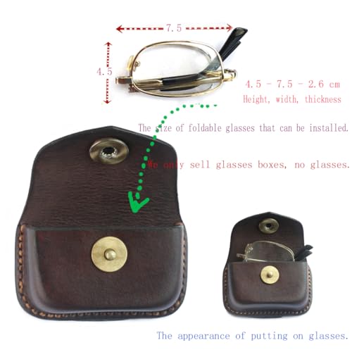 Image of Folding glasses case;eye glass cases mens hard;hard shell leather sunglasses case;glasses bag;sunglass case;glasses case