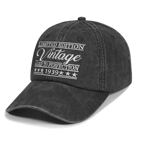 Image of Birthday Gifts for Him Her, Unique Ideal Gifts Cap for Men Women, Vintage Hat Baseball Cap