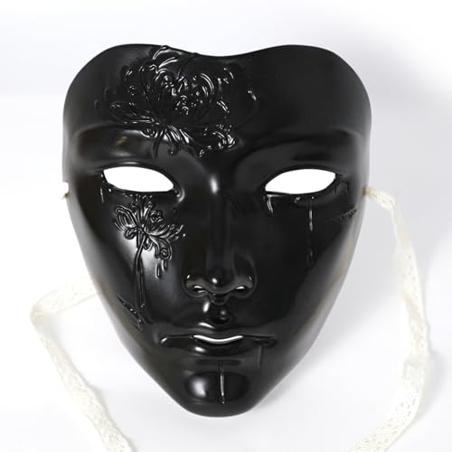 Buy JINYEAH Full Face Masquerade Mask for Men Black Online at Low