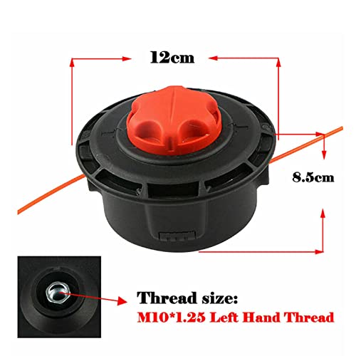 Rinlius Reel Easy Trimmer Head 308923014 Fits Toro 51954 51955 51974 51975 Straight Shaft Gas Trimmers Replaces Oem 120950010 #TOP2