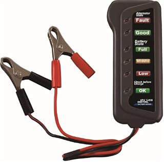CARTMAN 12V Car Battery & Alternator Tester - Test Battery Condition & Alternator