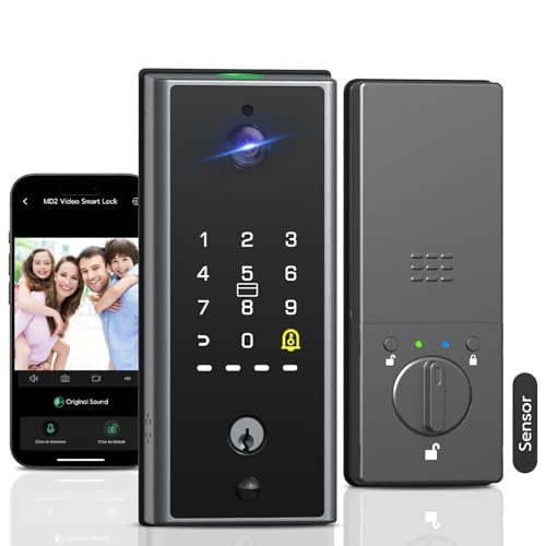 Dhiedas WiFi Door Lock with Camera