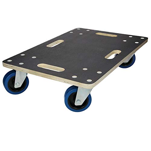 ECD Germany Rodillo Transporte de Muebles 40x60cm Carga hasta 800kg Tabla Roller...