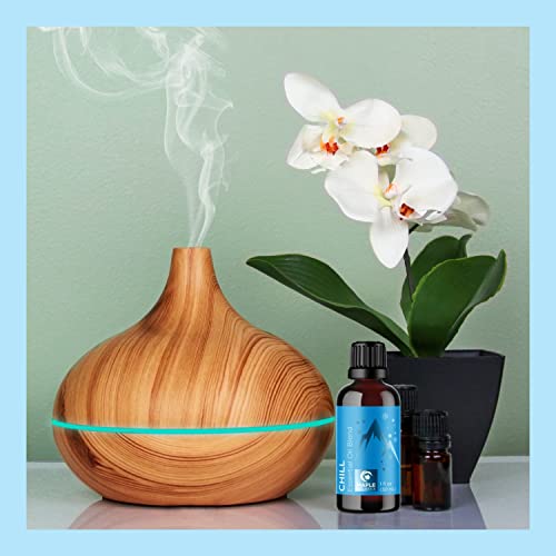 Mint Essential Oil Blend For Diffuser - Refreshing Mint Oil Diffuser Essential Oils With Cooling Peppermint Spearmint Bergamot And Eucalyptus Oils - Pure Aromatherapy Oils For Diffuser Mint Blend #TOP6