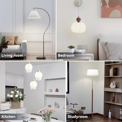 Image of TJOY 24 Pack A19 LED Light Bulbs, 60 Watt Equivalent, Efficient 9W, Cool White 4000K, E26 Standard Base, Neutral White Light Bulb, Non Dimmable Energy Saving for Home, 800LM, 120V, 80 CRI, UL Listed
