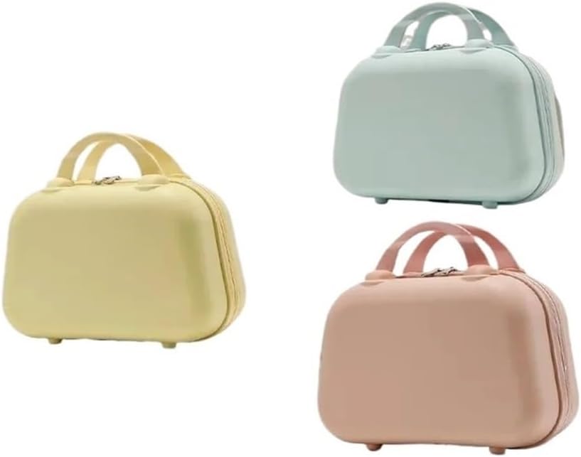 12 inch Luggage, Large Capacity Portable Travel Bag, Women's Small Makeup Box, Storage Bag, in Stock(Mintgreen)