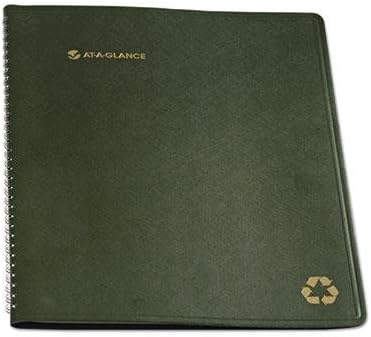 AT-A-GLANCE Floradoodle Desk Weekly/Monthly Planner, 6-1/2quot; x 8-7/8quot;, 2018-2019