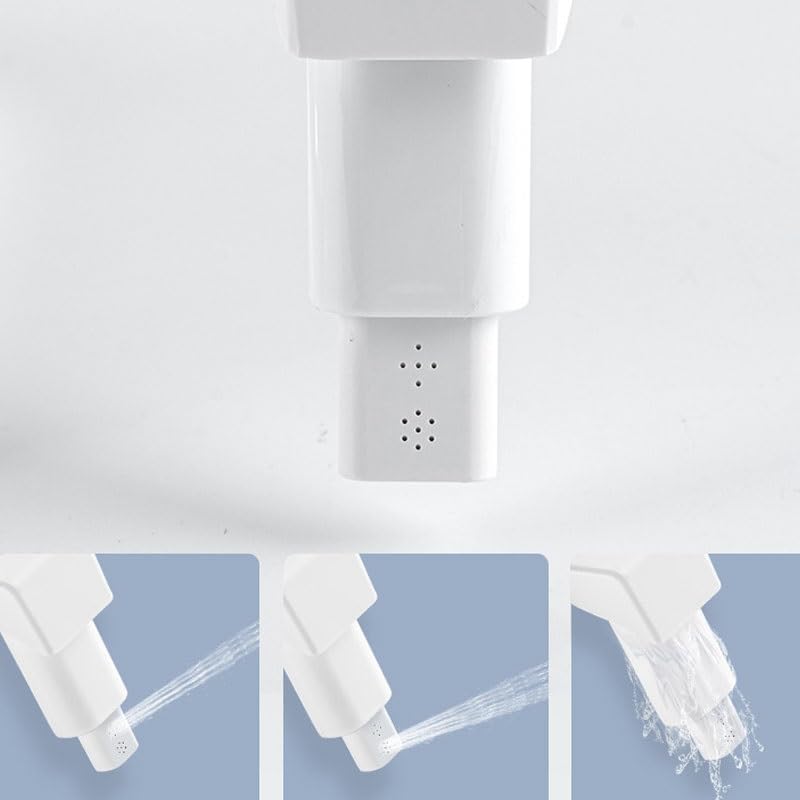 ABS Household Bidet With No Electricity Push-button Function Foldable Nozzle Smart Toilet Seat — view 7
