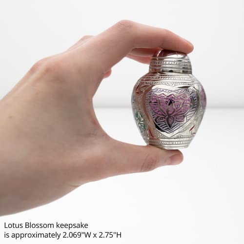 Perfect Memorials Lotus Blossom Keepsake Pet Cremation Urn #TOP2