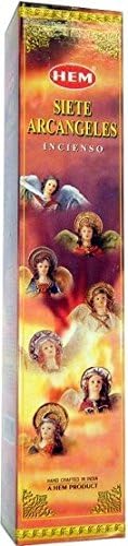 Miniatura 3 de Seven Arcangels (Siete Arcangels) - Caja de 1.23 oz, incienso de 7 diferencias, incienso HEM importado de la India