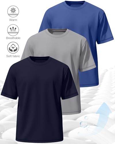 Image of Neer 3 Pack Big and Tall T-Shirts for Men L-7xl Tops