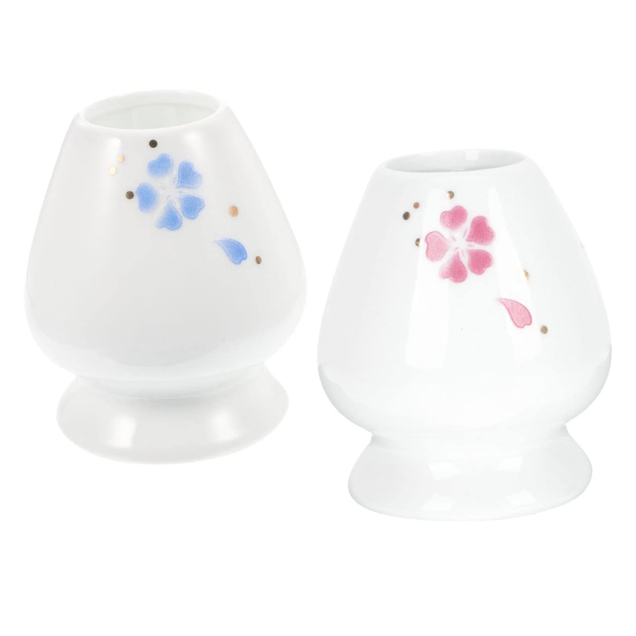 FUNOMOCYA Ceramic Matcha Whisk Holder Decorative Tea Whisk Bowl for Japanese Tea Ceremony