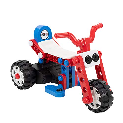 Huffy Kids Electric 6V Ride On Boltz Quad, Red & Blue, Large #TOP2
