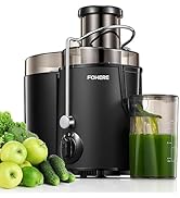 HEINRICHS Sapcentrifuge voor groenten en fruit, roestvrij staal, 800 W, digitaal, 4 snelheden, sappers, 1,1 l sapcontainer, anti-drup-functie, grote vulopening, inhoud 2 l Heinrich´s