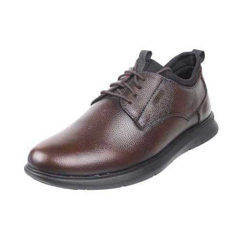 Image of Metro Men Casual Fabric Lace Up Shoes