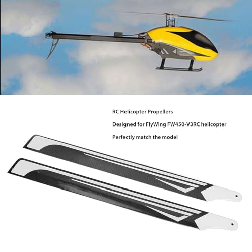 Propulseurs RC FLYWING FW450-V3 rotor principal double hélice rechange hélicoptère - 4