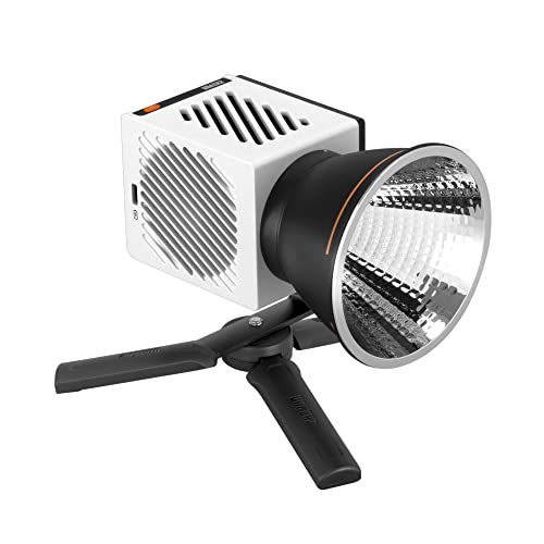 Image of ZHIYUN Molus G60 Combo, Bi-Color Video Light, 300g Portable 60W COB LED Continuous Output Lighting, CRI≥96, TLCI≥97, Bluetooth App Control with Bowens-Mount Accessories DC /PD Power Supply