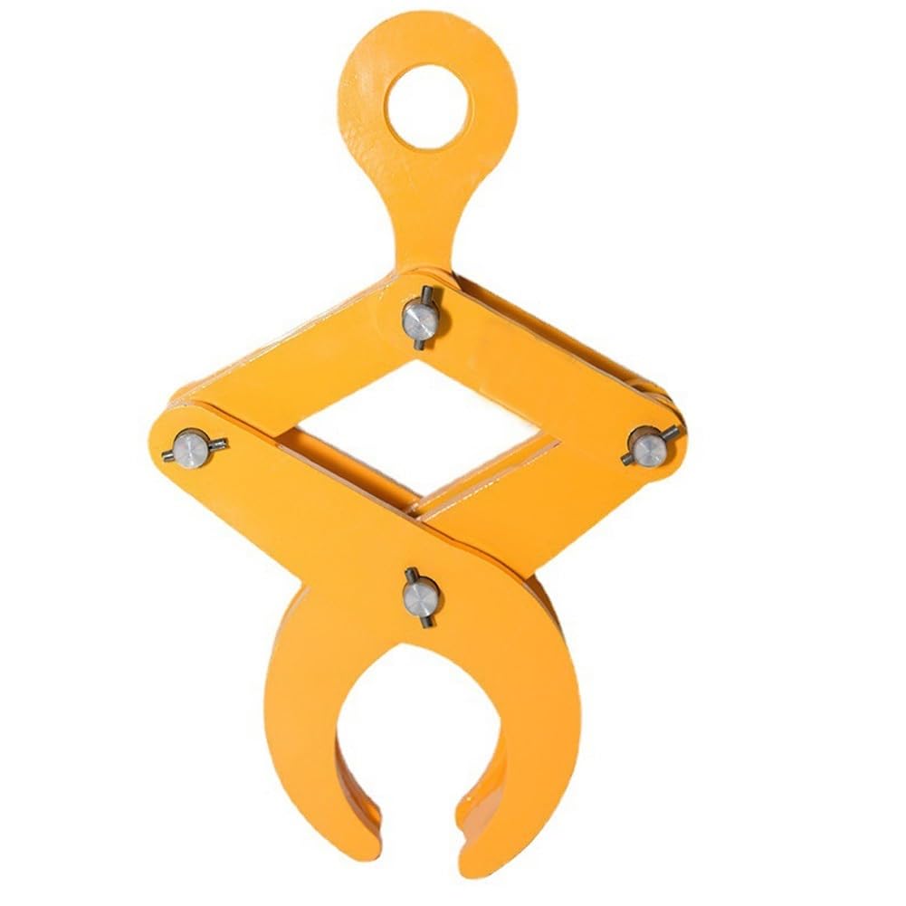 Rohr-Hebeklemmen Heavy Duty Horizontal Lifting Tool mit Ring Maximale Tragfähigkeit von 6600 Pfund Langlebige und zuverlässige Rohr-Hebegeräte(Size:1T)