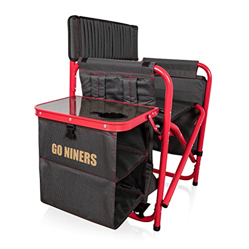 Image of Picnic TIME NFL Unisex-Adult NFL Fusion Camping Chair with Side Table and Soft Cooler, Beach Chair for Adults, Lawn Chair