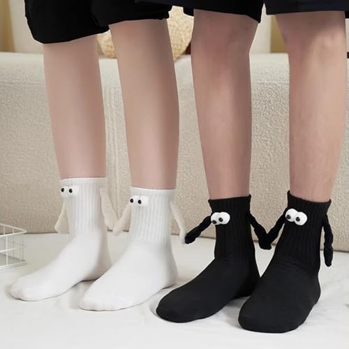 Image of Crazy Magnetic Holding Hands Socks, Cute Cool Stuff Funny Sock