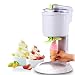 HHORB Máquina automática de Helados para el hogar, Capacidad de 1,5 Cuartos de galón, máquina para Hacer Helados, rápida, fácil de Limpiar, Suave, para niños, máquina de aguanieve de Pasta de Frutas