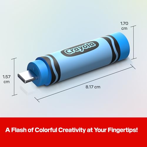 SANDISK 128GB Crayola USB-C Flash Drive, Up to 300MB/s Read Speeds - image 8