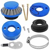 QAZAKY Filter Adapter Velocity Stack for 33cc 43cc 47cc 49cc 50cc 52cc SYX Moto Dirt Bike Kids Pocket Mini Moto 2stroke Engine ATV Go Kart Big Foot Goped Blad Gas Powered Scooter X1 X2 X3 X6 X7 X8