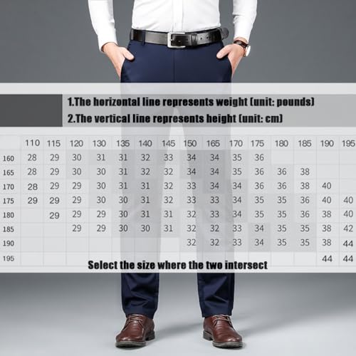 Silamone Timeless Stretch Pants, Timelessflex - Men's High Stretch Straight Fit Pants, Lightweight Suit Pant2